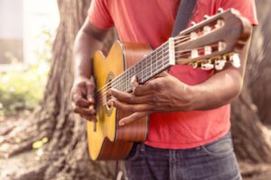 Konzertgitarre beim Flamenco