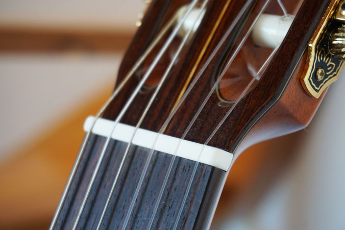 Gitarrensaiten aus Nylon für die Konzertgitarre