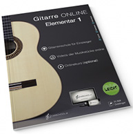 Begleitbuch Gitarre online elementar Begleitbuch Gitarre online elementar Norman Gänser