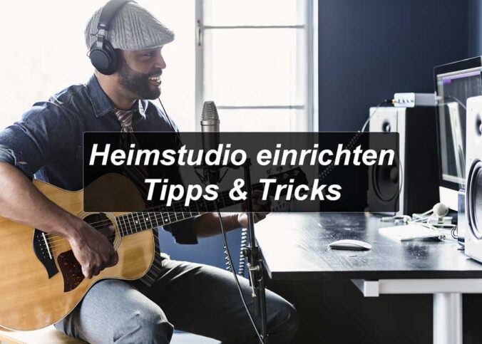 Heimstudio einrichten Tipps